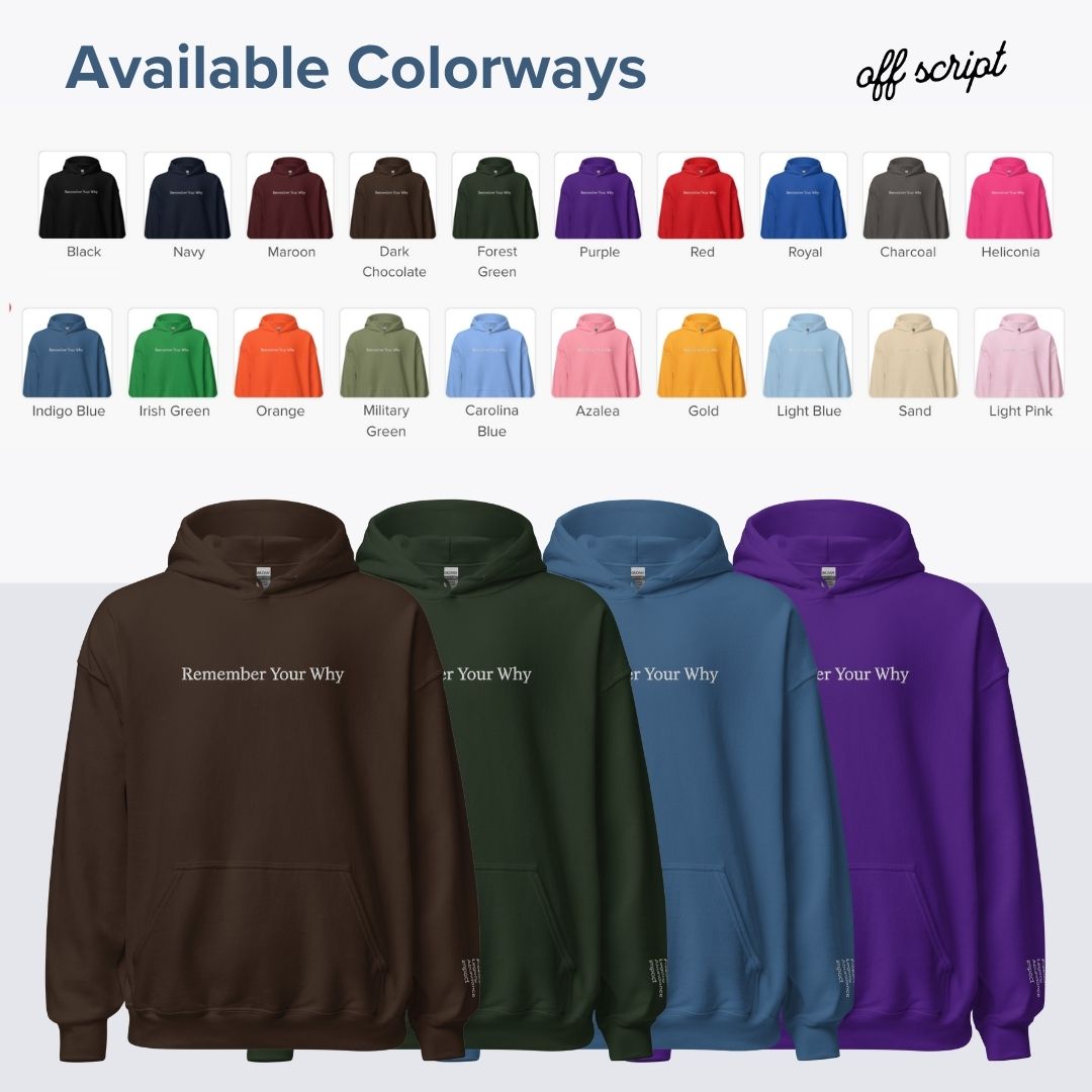 Remember Your Why Hoodie