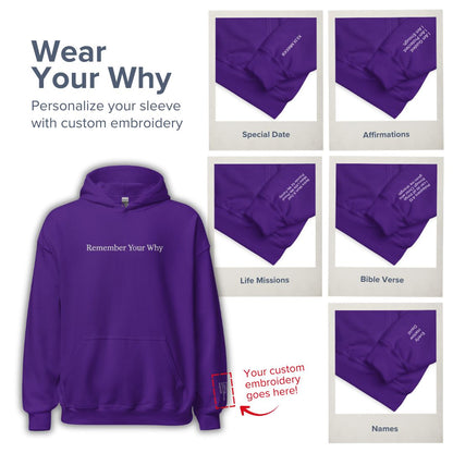 Remember Your Why Hoodie
