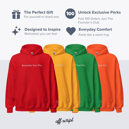 Remember Your Why Hoodie