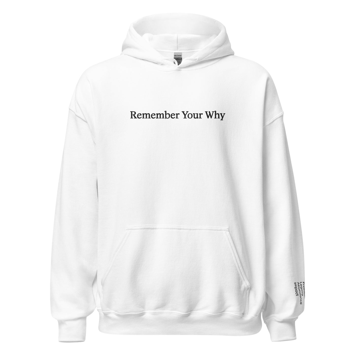 Remember Your Why Hoodie